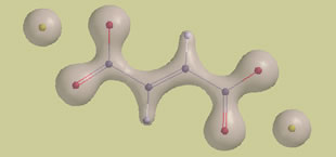 disodium fumarate 0.2 isodensity surface