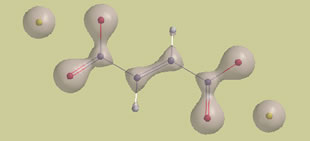 disodium fumarate 0.3 isodensity surface