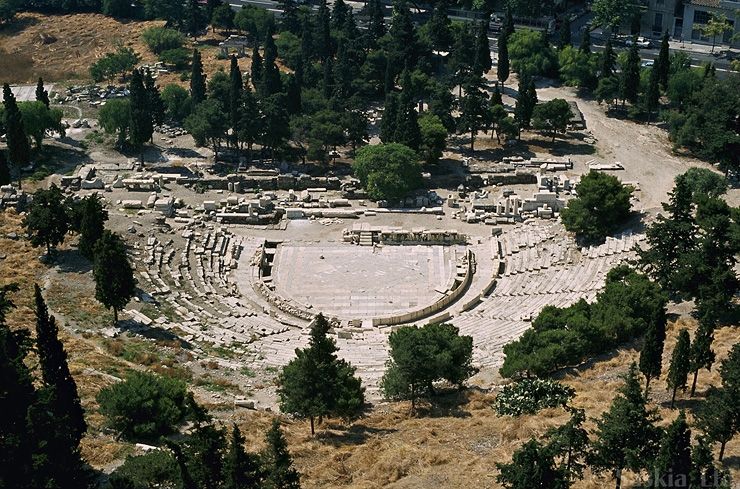 ancient greek stage